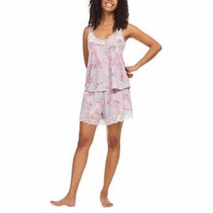 LAST ONE!! - New Flora Nikrooz Tank Top & Short Lounge PJ Set Gray Size Medium